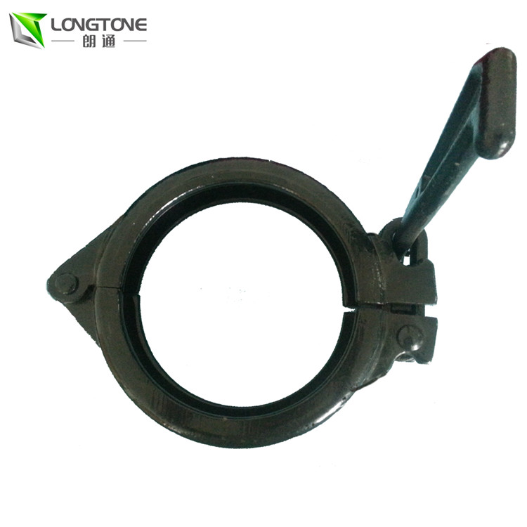 DN125 Forged Steel Clamps High Work Pressure For Concrete Pump