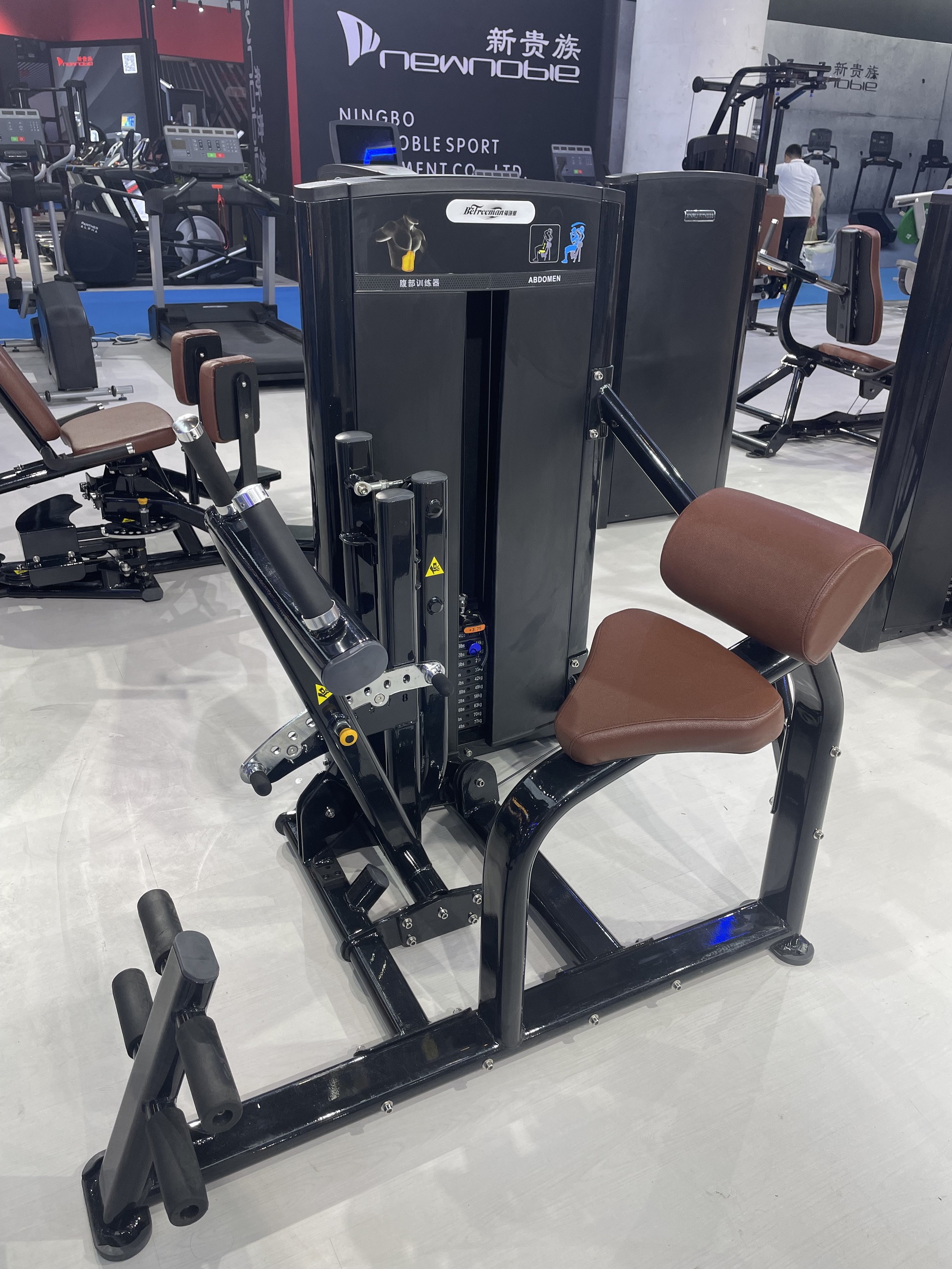 Dual Function Gym Equipment Pin-Loaded Adjustable Shoulder Training Biceps Triceps Machine