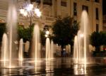 Large Outdoor Dry Ground Floor Water Fountains With Customized Music Dancing