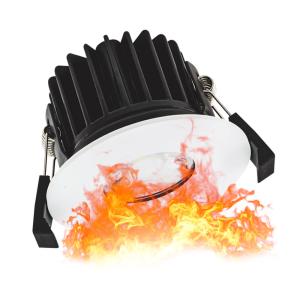 China 4 Inch 6w To 10w Waterproof White Fire Rated Bathroom Downlights Ip65 Fire Rated wholesale
