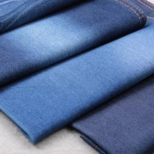 China 7.3oz 32S Tencel Denim Fabric By The Yard Lightweight Tencel Lyocell Stretch wholesale