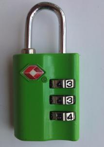 China TSA 3-digit zinc alloy lock wholesale