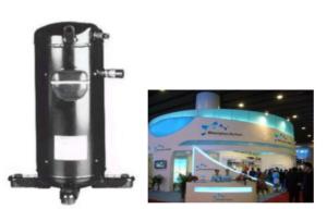 China R407C refrigeration compressor 4HP scroll compressor C-SBN303H8A in stock for sale on sale