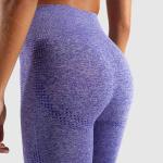 Breathable Gym Yoga Pants High Waisted Seamless Gym Leggings For Women Fitness /
