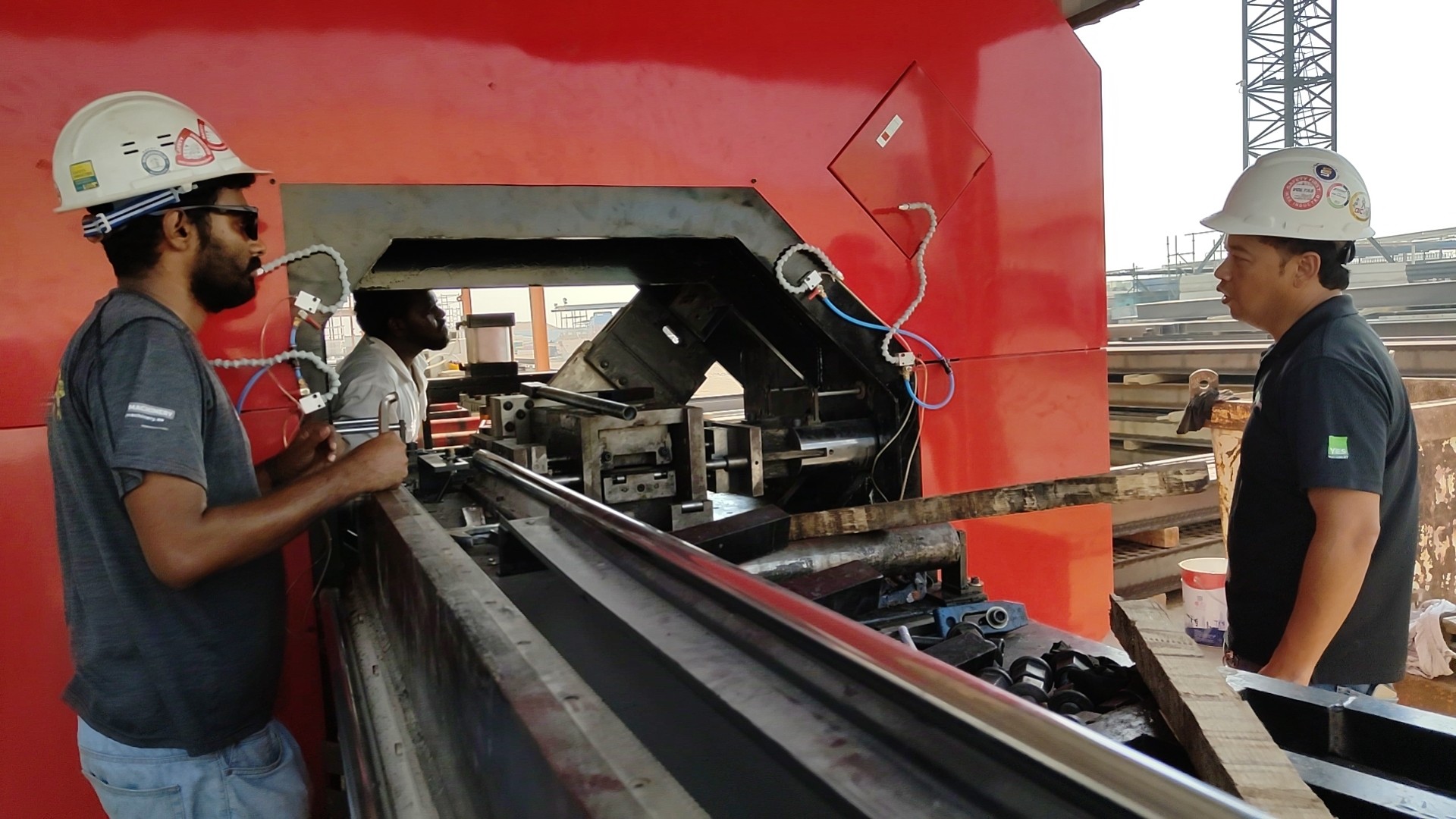 Fast Speed Solar Powered Punching Machine With Enhanced Safety