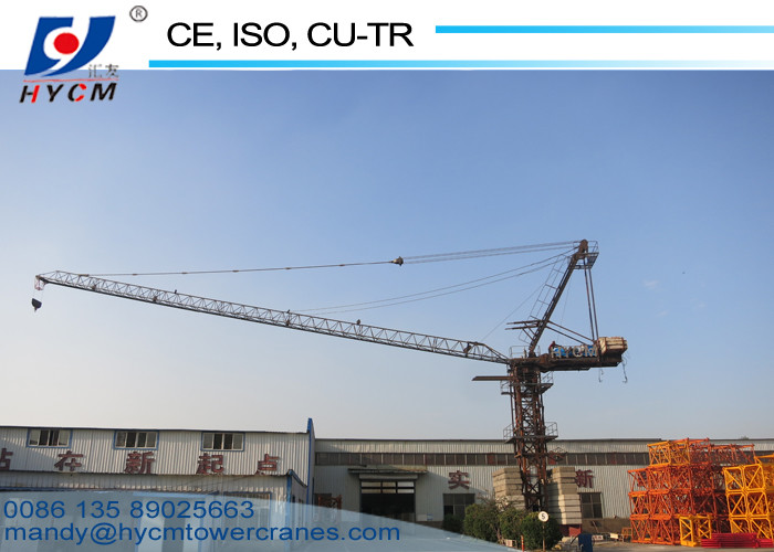 25m Jib 2.0ton Tip Load QTD2520 Small Luffing Jib Tower Crane with High Specifications