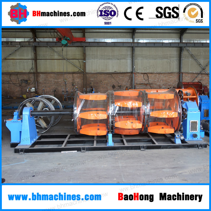Wire and cable machinery- making the plastic multi-core cables of large cross-section and cross-linked cables