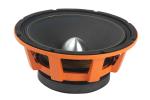77.5oz Ferrite Magnet Slim Line Subwoofers Curved Cone Geometry Aluminum