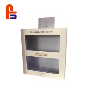 China Baby Clothes Matte Lamination Surface Treatment Kraft Paper Packaging Box wholesale