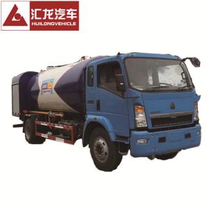 China High Safety Standard 4x2 Chassis LPG Dispenser Truck 3700mm Wheel Base wholesale