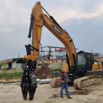 Steel Excavator Hydraulic Shear For CAT VOLVO HITACHI Excavator
