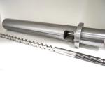 Custom Stainless Steel Alloy Single Twin Extruder Screw Barrel Reciprocating