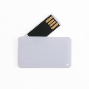 China Mini Credit Card USB Flash Drive Custom Print Logo Both Side 64GB 128GB 2.0 3.0 wholesale