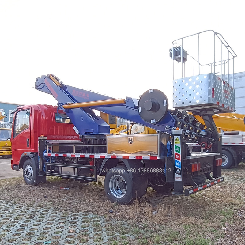 China Budget-Friendly 200kg Capacity Aerial Work Platform Truck for Telecom Tower & Village Electrification