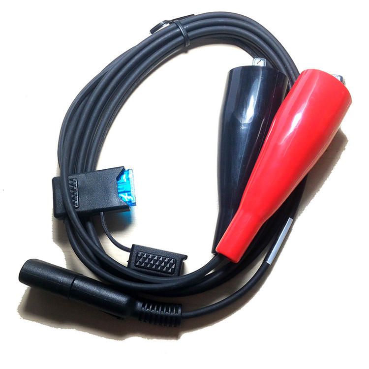 A01916 Leica Survey Accessories Gps Power Cable Sae 2 Pin To Alligator Clips