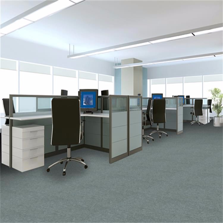 Pure color 50*50cm simple design PP loop pile Carpet tile