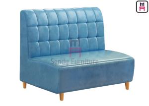 China 3.5feet 0.8cbm Upholstered Booth Seating Sqaured Stitching Back wholesale