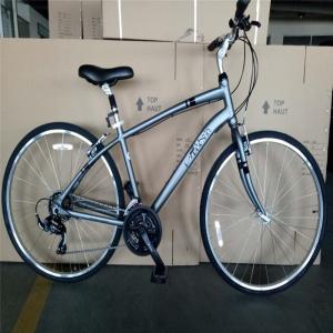China Customize Aluminum Frame 21S Women's Urban Bike Fitness Bikes Hybrid Bicycle for Adult wholesale