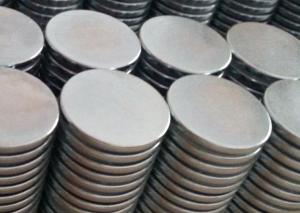 China Iron Boron Ndfeb Disc Magnet With 3M Adhesive N35 D10 X 1 MM For Photo Frame/Album wholesale