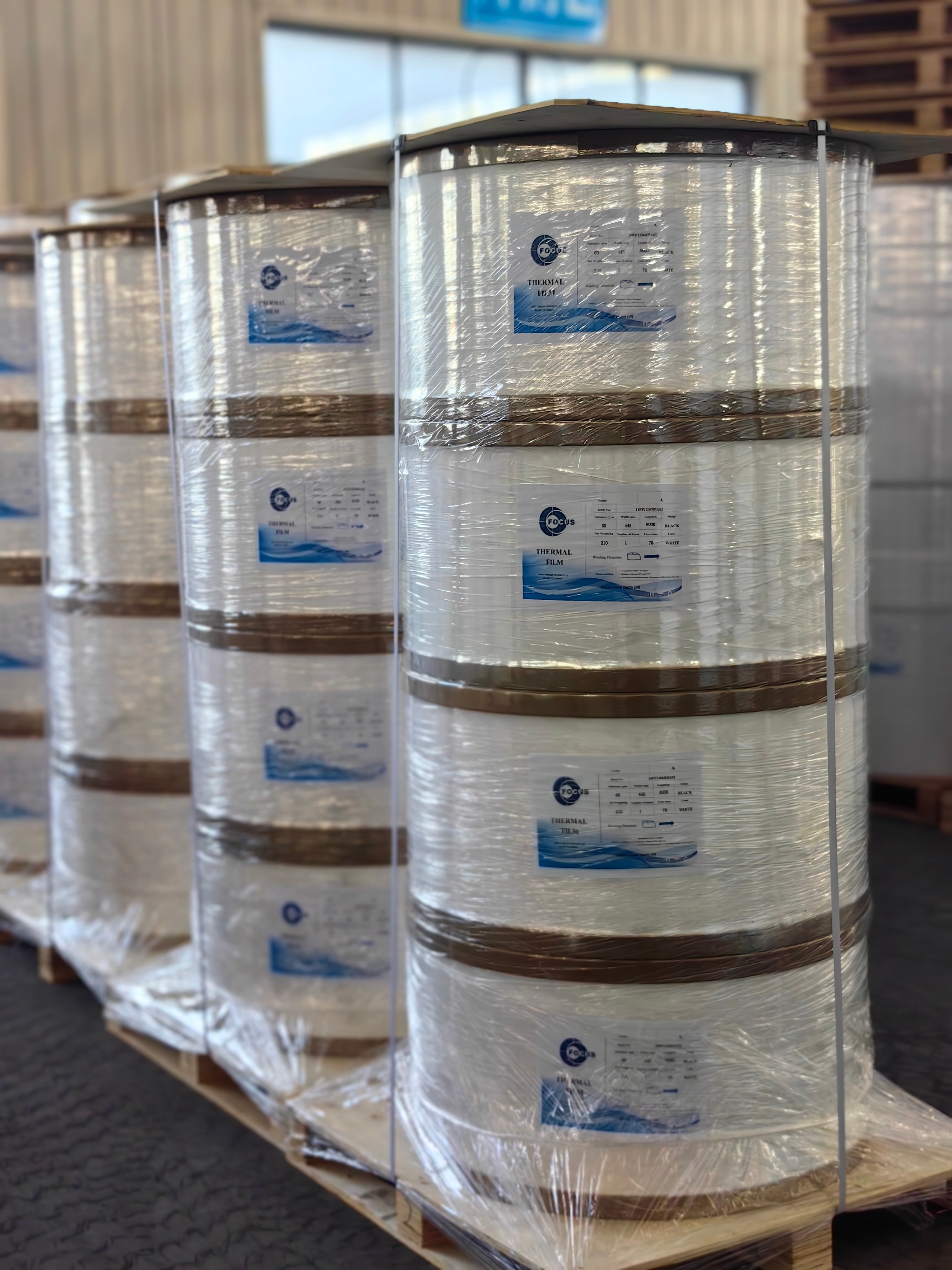 Thermal Print Film for Ultrasound Paper: Eco-Friendly Recyclable Options in 75um & 95um - Ideal for Packaging Labels & Bulk Rolls