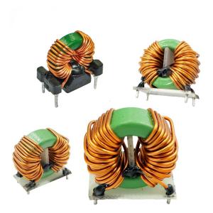 China Enameled Wire EMI Filter Toroidal Ferrite Core Inductor 10kHz on sale