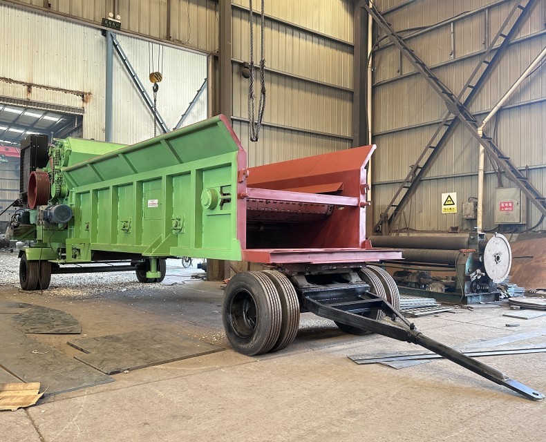 Pallet grinder wood pallet shredder for mulch, Wooden pallet chips machine
