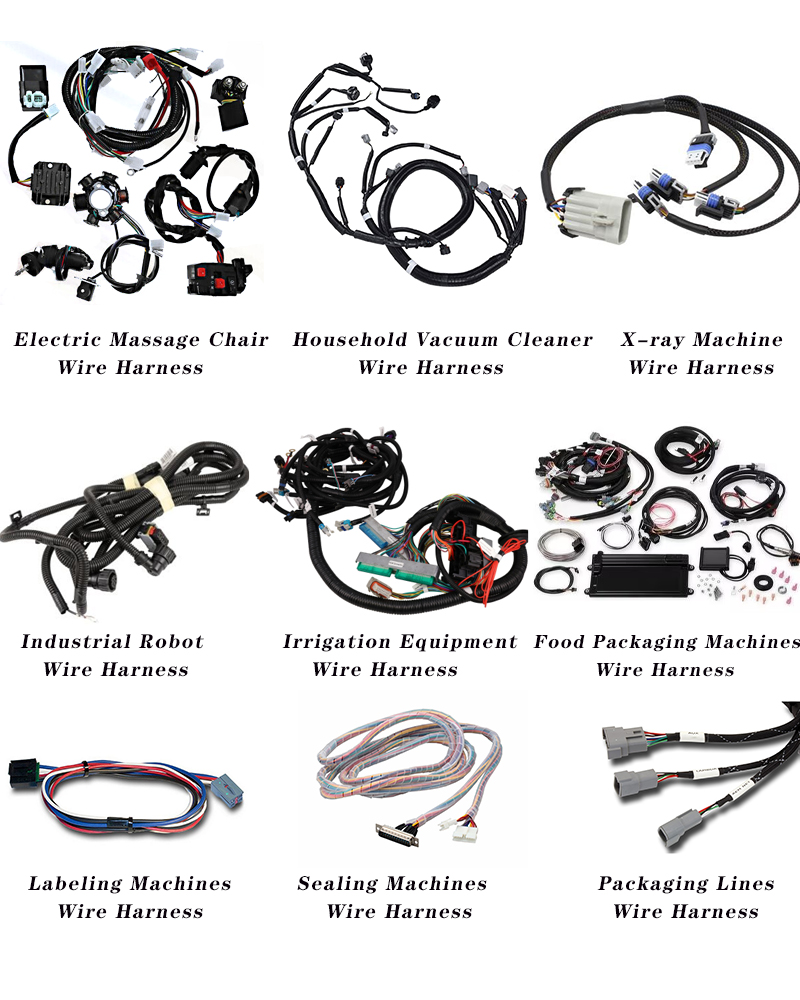 Motorcycle Wire Harness 9007 H4 Socket for Hot Food Vending Machine in East Asia