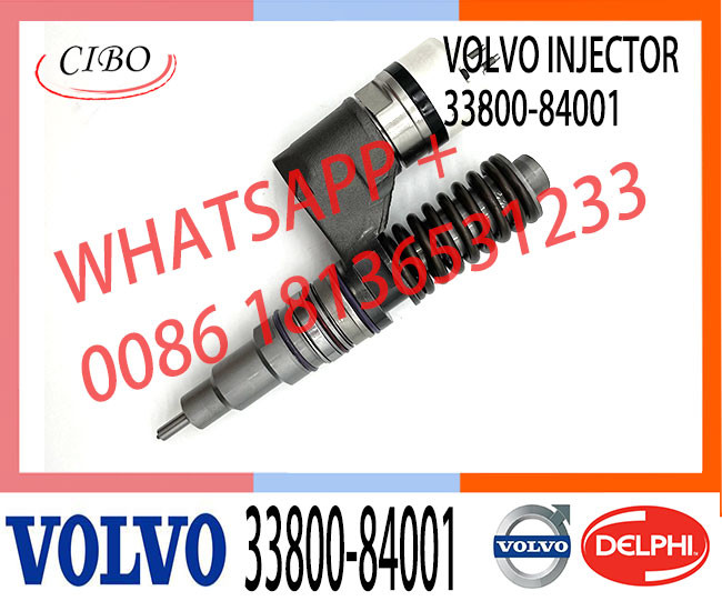 33800-84001 High Quality Hot Sale Common Rail Fuel Injection Diesel Fuel Injectors 33800-84001 For HUUNDRI D6CA