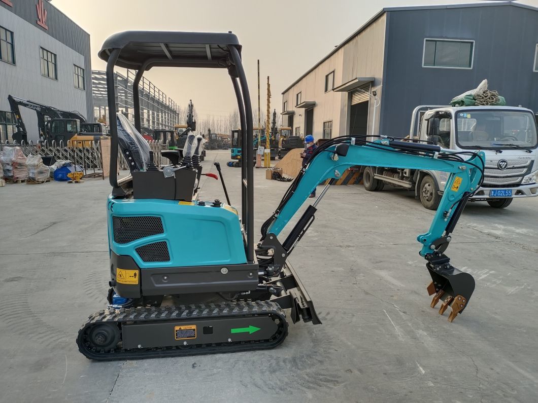 Earth Moving Machinery 1t 1.5t 2t 3.5t Micro Mini Crawler Digger Excavator