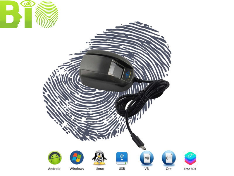 USB Biometric Fingerprint Machine Android Portable Fingerprint Scanner HF4000