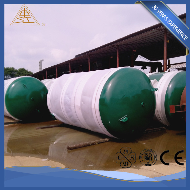 Carbon Steel Vertical / Horizontal Air Receiver Extra Replacement Tank For Air Compressor