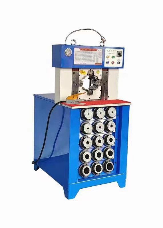 AC Hose Crimping Machine with More Pressure and DIGITAL PANNAL