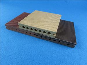 China Luxury Engineered WPC Decking Vinyl WPC Floor Deckings Composite Decks wholesale