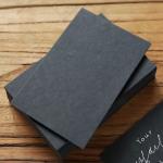 Bristol Black Cardboard 120gsm-450gsm Black Manila Paper Board