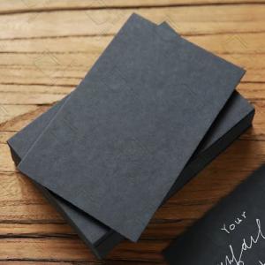 China Bristol Black Cardboard 120gsm-450gsm Black Manila Paper Board wholesale