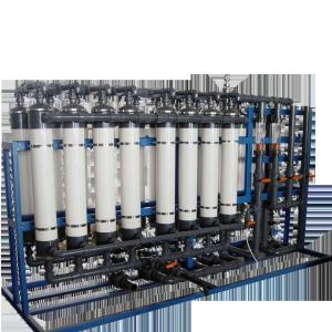 70TPH Ultrafiltration Systems Water Treatment , 2KW commercial rO water plant