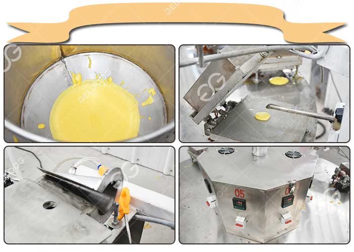 Cone Baking Machine For Ice Cream