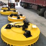 5 Ton 10 Ton Industrial Crane Electric Lifting Magnet For Steel Scraps And