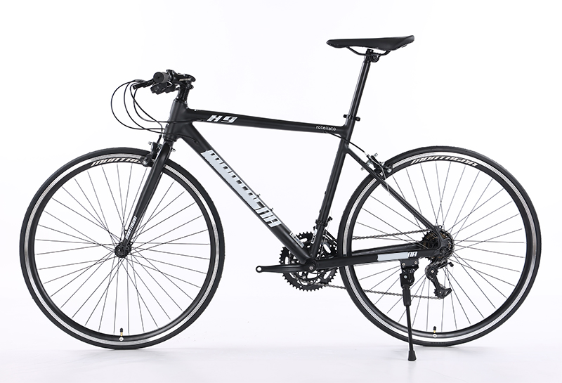 GOMID Racing Bike Gear Cycle Hybrid Road Bicycle L-TWOO A2 2*7 Speed Aluminum Alloy