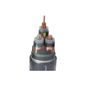 China XLPE Insulated Copper Conductor Steel Tape Screen Medium Voltage Power Cable 3*120mm2 wholesale