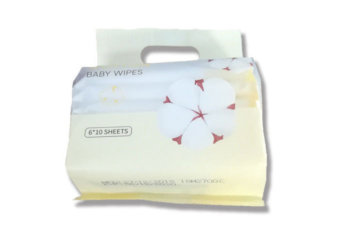 Biodegradable 100% Natural Organic Cotton Baby Wipes