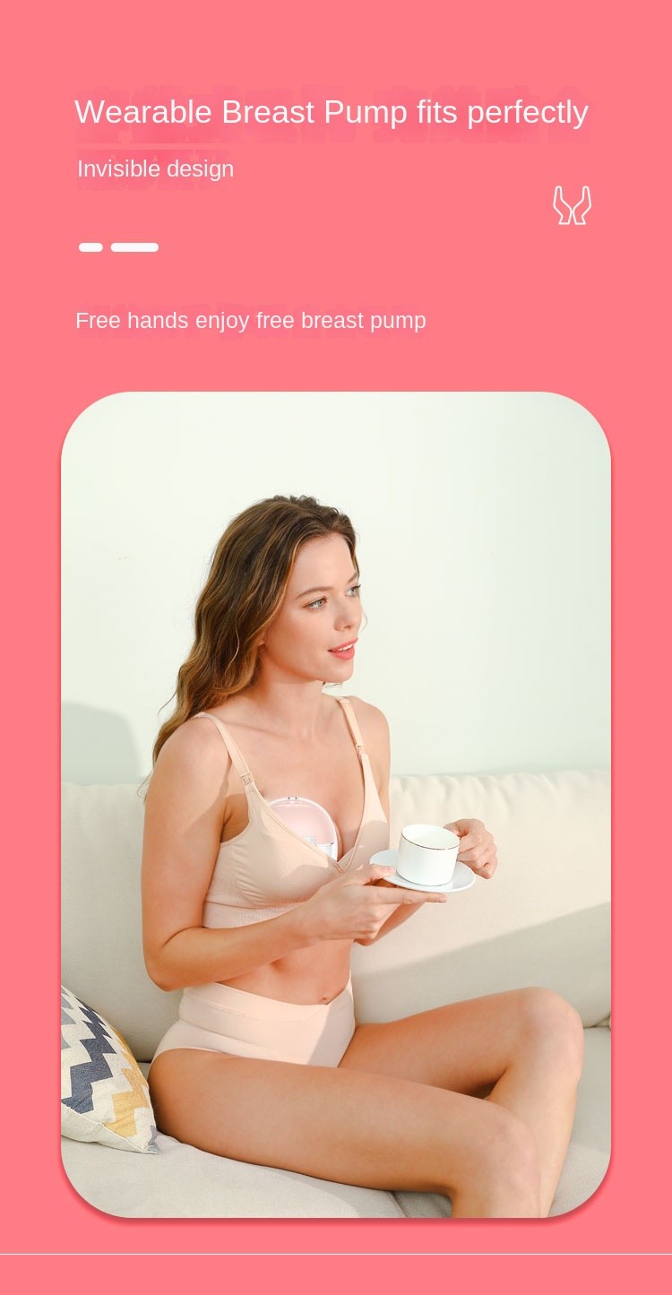 9 - 12 Levels Wearable Medical Breast Pump For Breastfeeding Moms