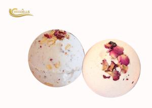 China Natural Fragrance Petal Bath Bomb Rich Bubbles Body Care Relaxing Bath Bombs wholesale