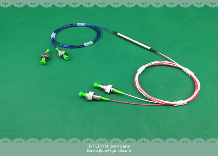 Fiber optic circulator,1490nm, made in China, 4 ports, 1.4dB insertion loss.