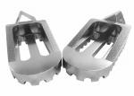 Caliber Racing Oversized Titanium Parts Honda Motor Titanium Foot Pegs Fits