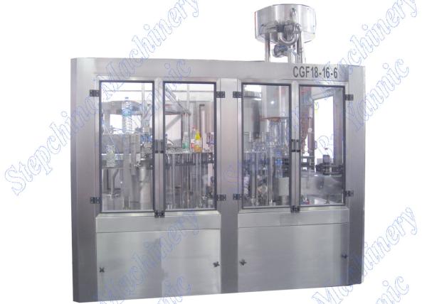 Natural Water Bottle Filling Machine , PET Bottled Drinking Water Filling