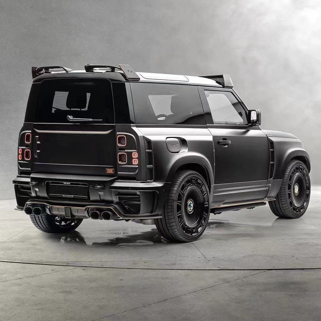For Land Rover Defender Carbon Fiber Body Kit Defender Upgrades MSY-style Front Lip Diffuser Spoiler Carbon Fiber Widebody Kit