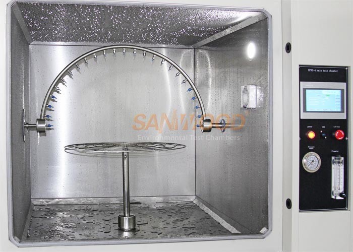 Swing Pipe Water Spray Test Chamber IPX3 IPX4 Rain Test Chamber