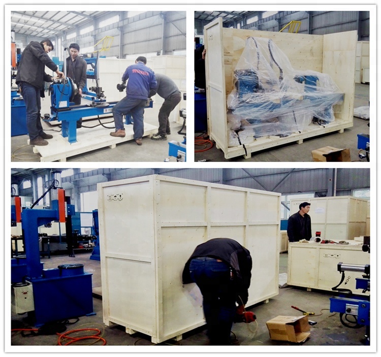 550mm Rotating Diameter Horizontal Welding Machine Automatic Double Seam Girth Welding Machine