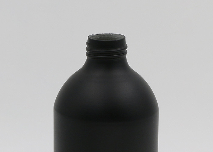 Fda Compliance 100ml 300ml 500ml aluminum cosmetic daily care bottle with pump sprayer trigger